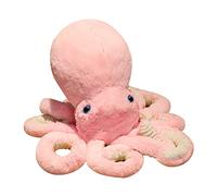 Pieuvre en Peluche, Poulpe Super Douces et Moelleuses, Peluche de Poulpe RéAlistes, Câlin Poulpe Peluche Animal de Mer Poulpe Jouets pour Enfants Garçons Filles (Rose,30cm)