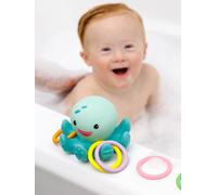 Pieuvre Lumineuse de bain avec anneaux - multicolore TU