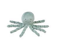 Nattou Peluche Poulpe Lapidou – Compagnon de route dès la naissance, 7,5 cm, Polyester, Turquoise