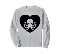 Pieuvres Animaux Drôle Petit Poulpe Simple Pieuvre Sweatshirt