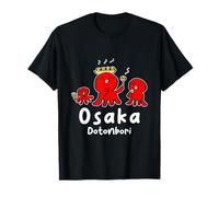 Pieuvres drôles Takoyaki Nourriture Japonaise Osaka Japon Voyage T-Shirt