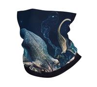 Pieuvres Kraken sous-Marines Vintage Unisexe Tour De Cou Séchage Rapide Foulard Anti-Solaire Cache Cou pour Yoga Pêche Moto Hiver