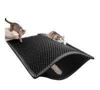 Pieviev Tapis Litière Chat XXL, 89x61cm Tapis Sortie Bac Litiere Chat