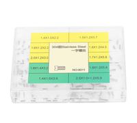 Piezas de herramientas de reparación, Micro tornillo, carcasa trasera de reloj, tornillos de acero inoxidable