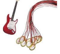 piézo pour guitare acoustique Piezo Elements Buzzer Sounder Sensor | Lot de 15 micros pour guitare acoustique