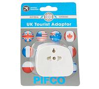 Pifco TVL1012 Adaptateur de voyage avec prises Grande-Bretagne/Angleterre Blanc