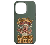 Pig BBQ Clapping Cheeks de Smokin Meats Coque pour iPhone 13 Pro