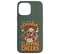 Pig BBQ Clapping Cheeks de Smokin Meats Coque pour iPhone 13 Pro Max