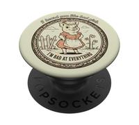 Pig Cute Wife, J'Ai Entendu Que tu aimais Bad Girls Woman PopSockets PopGrip Adhésif