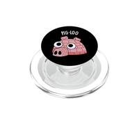 Pig-Loo Jeu de Mots Igloo drôle PopSockets PopGrip pour MagSafe