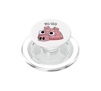 Pig-Loo Jeu de Mots Igloo drôle PopSockets PopGrip pour MagSafe