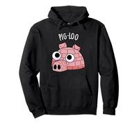 Pig-Loo Jeu de Mots Igloo drôle Sweat à Capuche