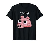 Pig-Loo Jeu de Mots Igloo drôle T-Shirt
