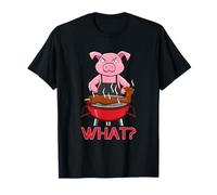 Pig What? Funny BBQ Cochon, fumoir à viande, Bad Pig T-Shirt