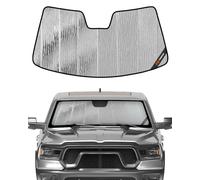 Pigenius - Pare-soleil pour pare-brise Dodge Ram 1500 2019-2024 avec capteur de 25,4 cm de large - AstraGuard