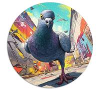Pigeon 1000pcs (67.5x67.5cm) Puzzle pour Adultes - Élément Street Art,Jouet De DIY