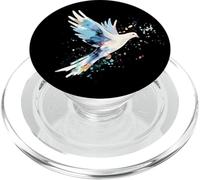 Pigeon Blanc Colombe Aquarelle Peace PopSockets PopGrip pour MagSafe