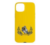Pigeon Curieux avec Jumelles Vintage Observation des Oiseaux Humour Coque pour iPhone 15 Plus