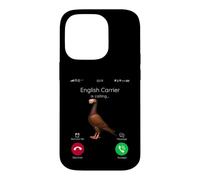 Pigeon de Transport Anglais Amusant pour Hommes, Femmes, Enfants Coque pour iPhone 14 Pro