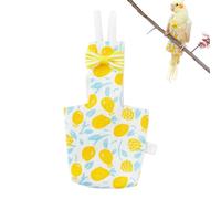 Pigeon Diaper - Soft Cotton Nappy, Bird Suit Apparel | Ajustable Lightweight Flying Outfit with Waterproof Inner Layer, Reusable Pet Costume for Parakeet Cockatiel Lovebird Macaw Outdoor Use