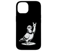 Pigeon Punk Rock Rocker Heavy Metal Coque pour iPhone 14