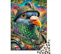 Pigeon Puzzle 1000 Pièces, Difficile Puzzles pour Adults Enfant, Jeu De Défi Intellectuel 38x26cm/1000pcs