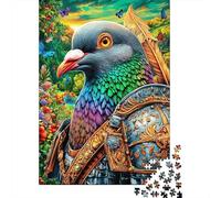 Pigeon Puzzle 1000 Pièces, Difficile Puzzles pour Adults Enfant, Jeu De Défi Intellectuel 52x38cm/1000pcs