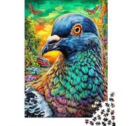 Pigeon Puzzle 1000 Pièces pour Adults Et Enfants, Jeu De Défi Intellectuel Puzzles38x26cm/1000pcs