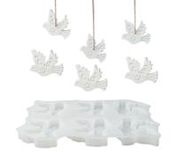 Pigeon Silicone-Mold, 6 Cavity Casting-Mold, Resin Silicone-Mold