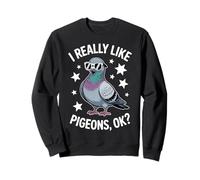 Pigeons drôles de Pigeons Sweatshirt