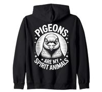 Pigeons Esprit Animaux Drôle Pigeon Sweat à Capuche