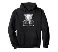 Piggy Bach Johann Sebastian Bach Compositeur classique drôle Sweat à Capuche