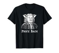 Piggy Bach Johann Sebastian Bach Compositeur classique drôle T-Shirt