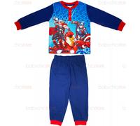Pigiama Primavera/Estate Avengers Rosso - 4 Anni