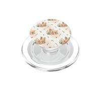 Piglet Cottagecore Campagne Farm Life Aquarelle PopSockets PopGrip pour MagSafe