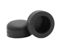 PIGLOLKINY 1 paire de cache-écrous bras d'essuie-glace avant noirs, compatibles for Honda For Accord, etc. (2003-2019)