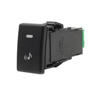 PIGLOLKINY 1 pièce compatible for Isuzu D-MAX : feu de jour for LED, antibrouillard avant, rétroviseur électrique chauffant, interrupteur for bouton-poussoir(Music)