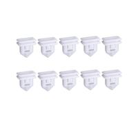 PIGLOLKINY 8678010 31214496 for Volvo C30 S40 S80 V40 V50 V70 XC60 XC70 seuil de Moulage Couvercle Agrafe Garniture retenue Jupe latérale Attache(10X)