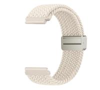 PIGLOLKINY Bande magnétique tressée 20/22mm, compatible for Garmin Vivoactive 3 4 5/Venu 2 Plus/Venu 3/Forerunner 255, bracelet de musique(Starlight,20mm Width)