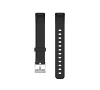 PIGLOLKINY Bracelet de montre en Silicone adapté au bracelet intelligente For Fitbit LUXE(Black,L Size)