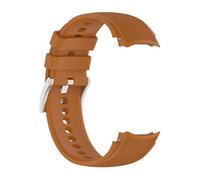 PIGLOLKINY Bracelet de montre en Silicone for For Oppo X X2 for OnePlus 2 3 2R, intelligente(Brown,For OPPO Watch X)