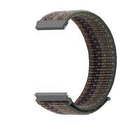 PIGLOLKINY Bracelet de montre for boucle en Nylon, 22/20mm, for Garmin Forerunner 165 265 255 645 245, bracelets tissés for Venu 3 Sq2 2Plus(BLACK WHITE,1PCS 22mm)