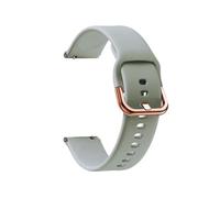 PIGLOLKINY Bracelet de montre intelligente en Silicone, 18mm, adapté for Garmin Venu 2S 3S Vivomove, Vivoactive 4s Forerunner 255S(Gray 2,18mm For VENU 3S)