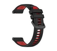 PIGLOLKINY Bracelet de montre Sport en caoutchouc, 22/20mm, for TicWatch Pro 3 Ultra E3 E2 S2 X GTW 2021, bracelet intelligente(15,1pcs 20mm)