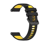PIGLOLKINY Bracelet de montre Sport en caoutchouc, 22/20mm, for TicWatch Pro 3 Ultra E3 E2 S2 X GTW 2021, bracelet intelligente(16,1pcs 20mm)