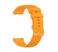 PIGLOLKINY Bracelet de montre Sport en Silicone, 20 22mm, for Garmin Venu 3 2 Sq Forerunner 265 255 Music/Vivoactive 4, ceinture caoutchouc(Yellow,22mm Wristband)