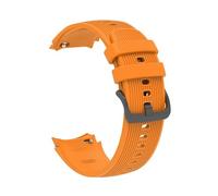 PIGLOLKINY Bracelet de rechange en Silicone for Oppo Watch X X2, for OnePlus 3 2 2R(Amber Yellow)