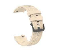 PIGLOLKINY Bracelet de rechange en Silicone for Oppo Watch X X2, for OnePlus 3 2 2R(Beige)