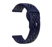 PIGLOLKINY Bracelet de sport en Silicone, 20/22mm, adapté for Amazfit Active/Active 2 for Balance 2/Bip 6 5 3 3Pro/GTR4 3/GTS 4 Mini(Blue)
