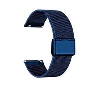 PIGLOLKINY Bracelet en acier inoxydable 20/22mm, for montre métal For Amazfit GTS/4/2/2e/3/GTS2 Mini/GTR 47mm/GTR 4 3 2 Pro(KK-Blue,22MM)